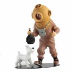 Moulinsart 45972 Nostalgie Tintin plongeur 32cm