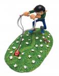Pixi 4771 Franquin Gaston jardinier mini tondeuse