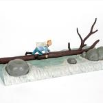 Pixi 4568 3E Tintin Milou cascade L'Oreille cassée