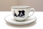 AXIS Tintin tasse à thé sous-tasse Lotus 1996