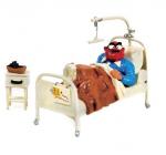 Franquin Pixi 4740 Gaston Demesmaeker lit hôpital