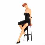 Fariboles Berthet Pin-up II Dottie tabouret