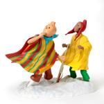 Moulinsart 45952 Tintin Milou Zorrino neige