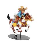Moulinsart 45942 Nostalgie Tintin cheval cowboy