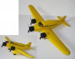 Aroutcheff Hergé Tintin avion trimoteur
