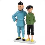 Moulinsart Tintin Tchang posent photo Lotus