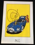 Franquin Spirou Turbot-Rhino poster arts moderne