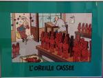 Hergé Tintin poster Arumbaya Oreille Cassée