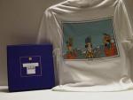 Moulinsart Tee-shirt Tintin le bûcher 1999 size L