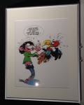 Franquin Gaston Affiche Calao FSC 1974 Fédé Scouts