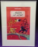 Franquin Marsupilami affiche couverture Mars noir