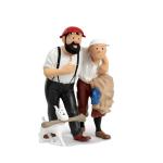 Leblon Hergé Tintin Milou Haddock dans désert