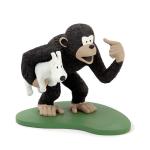 Moulinsart 45929 Tintin singe porte Milou Congo