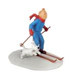 Moulinsart 45930 Tintin skie carte neige
