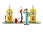 Garage Franquin Spirou station service Vroup