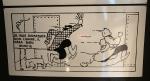 Emaille Soviets : Tintin et la poursuite N/B