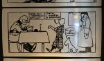 Emaille Soviets : Tintin et l'interrogatoire N/B