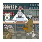 Geluck Le Chat Estampe : Missing