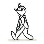 Moulinsart 46226 Tintin l'Alph-art 38cm