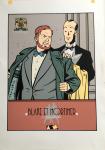 Jacobs Blake et Mortimer le Club sérigraphie proto