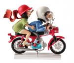 Garage Franquin Gaston Jeanne moto Honda S90