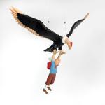  Leblon Hergé Tintin Milou grand Condor Potence