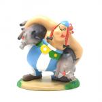 Uderzo Astérix Obélix sangliers + socle CP Leblon