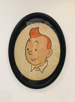 Tintin Hergé PLV Innovation Bruxelles 1960?