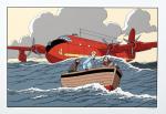 Sérigraphie Juillard Blake et Mortimer Sarcophage