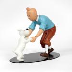 Moulinsart 45950 Tintin Milou dansent la joie