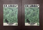 Jacobs Blake et Mortimer portfolio Ex-Libris 1991