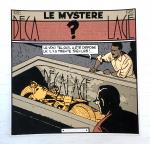 Blake et Mortimer Pyramide sérigraphie Voeux Zille