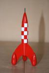Aroutcheff Moulinsart Tintin Fusée 11,5cm (2e)