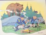 Lambil les Tuniques bleues ours