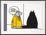 Geluck Le Chat hommage : C'est beau un Soulages