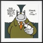 Geluck Le Chat hommage : Rêve d'avoir un Titien