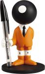 Leblon Bonhomme BIC avec son bic 50 ans