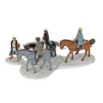 PRATT Pixi 4834 Corto 3 chevaux puzzle + Baron 