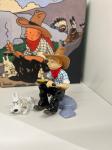 Moulinsart 46529 Tintin Milou couverture Amérique