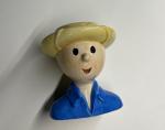 La Chaise Longue buste Tintin coquetier Congo