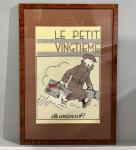 Hergé Tintin Petit Vingtième Ils arrivent cadre