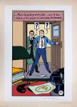 Jacobs Blake Mortimer La pièce vide sérigraphie si
