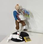 Moulinsart 46964 Tintin Milou pile de livres 4