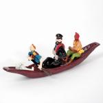 Pixi 4520 2E Tintin Haddock Zorrino en pirogue