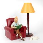 Pixi Regout 30004 Tintin Milou fauteuil lampe