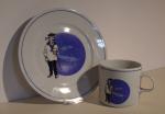 Assiette & Mug Tintin