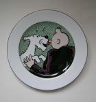 AXIS Tintin assiette portrait Cigares