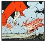  Emaille : Fragment alunissage ou gros plan tuyre