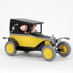 Fiat 509 le taxi de Gaston avec Melle Jeanne