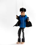 Marionnette en bois Haddock